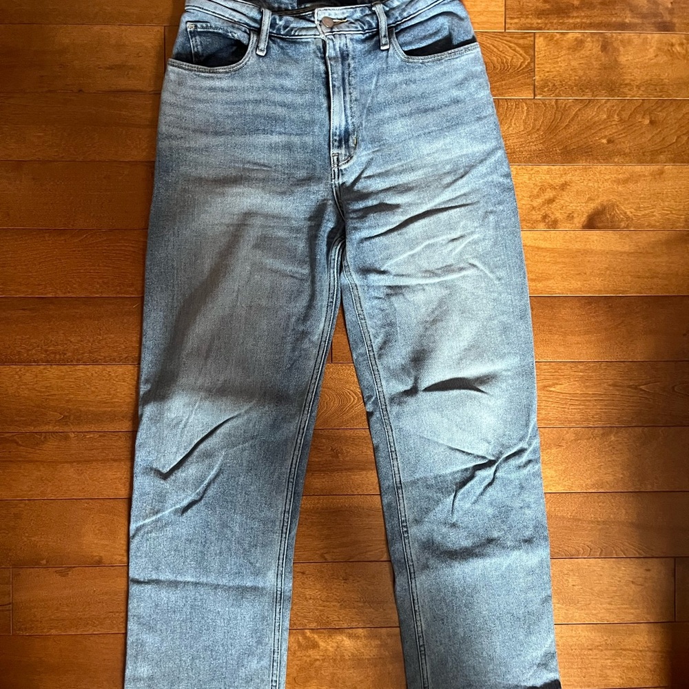 Hollister Women's High Rise Dad Jeans - Light Blue